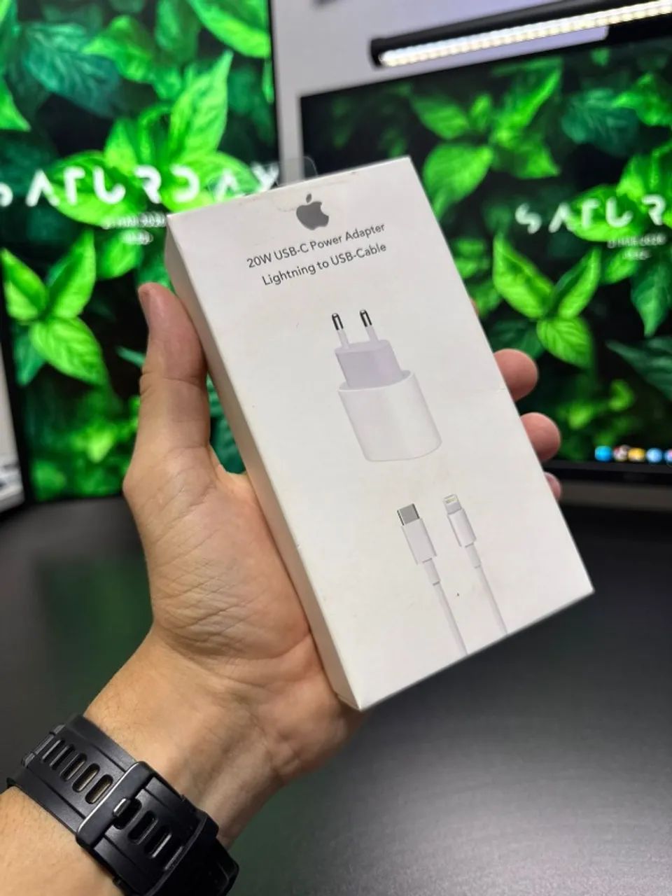 Carregador 20W USB-C + Cabo Lightning para iPhone - Foto 4