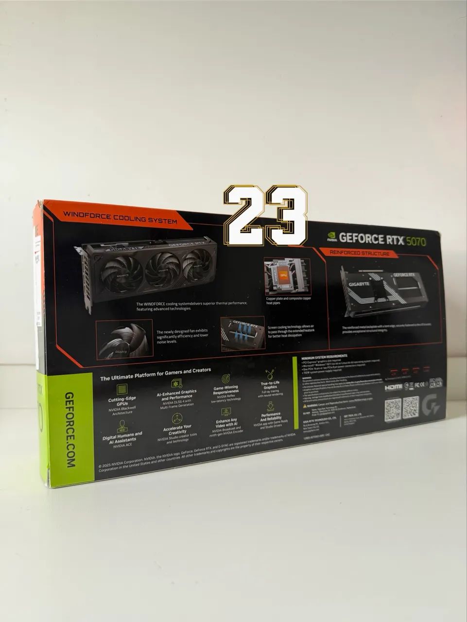 RTX 5070 WINDFORCE @23GAMER - Foto 2