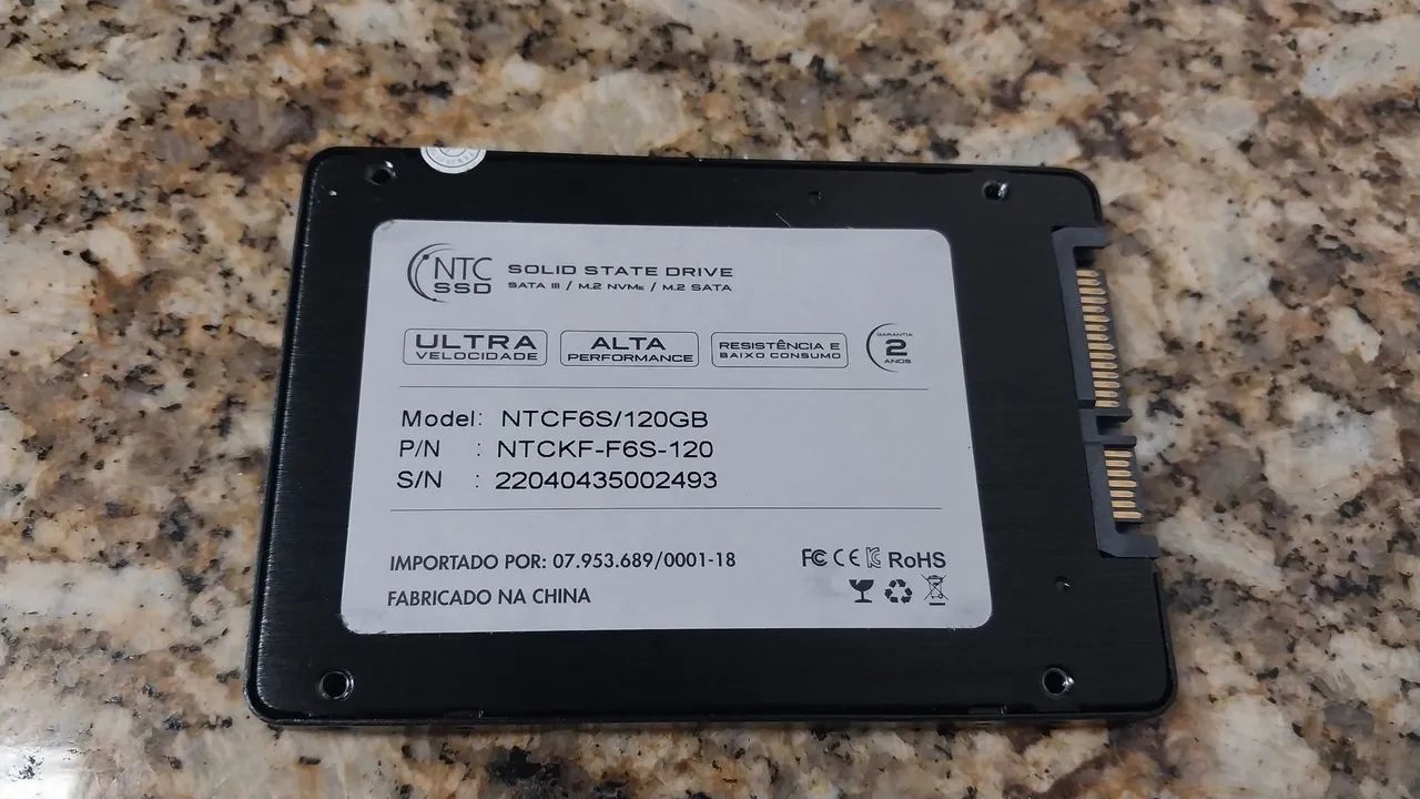 Ssd 120gb NTC - Foto 2