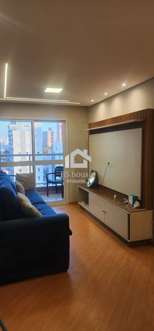 Apartamento 2 dormitórios,com 60 m², semi mobiliado e lazer.