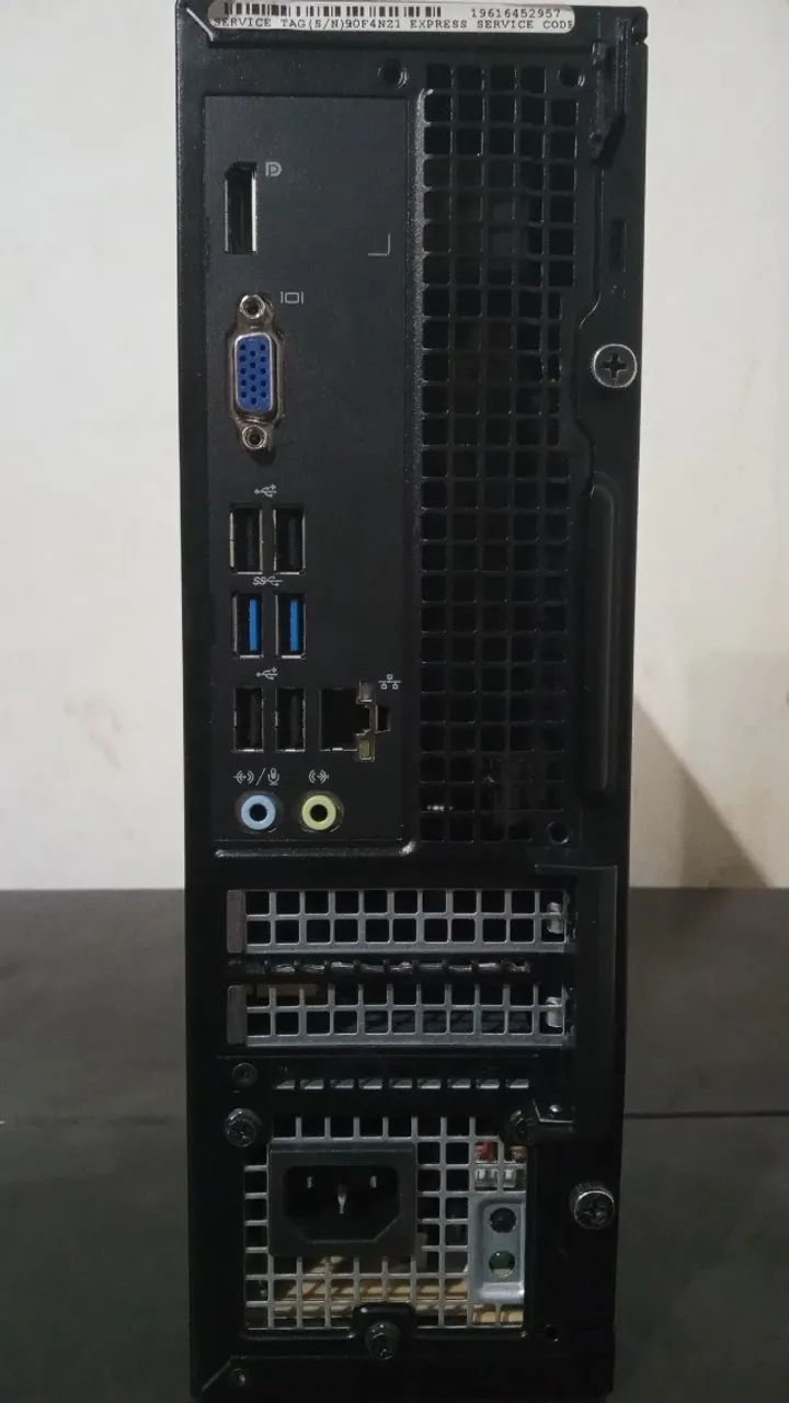 CPU Dell 3020 Optplex Core i5 4ª Geração 4590 3.30GHz 8GB RAM e SSD 120 GB - Foto 2
