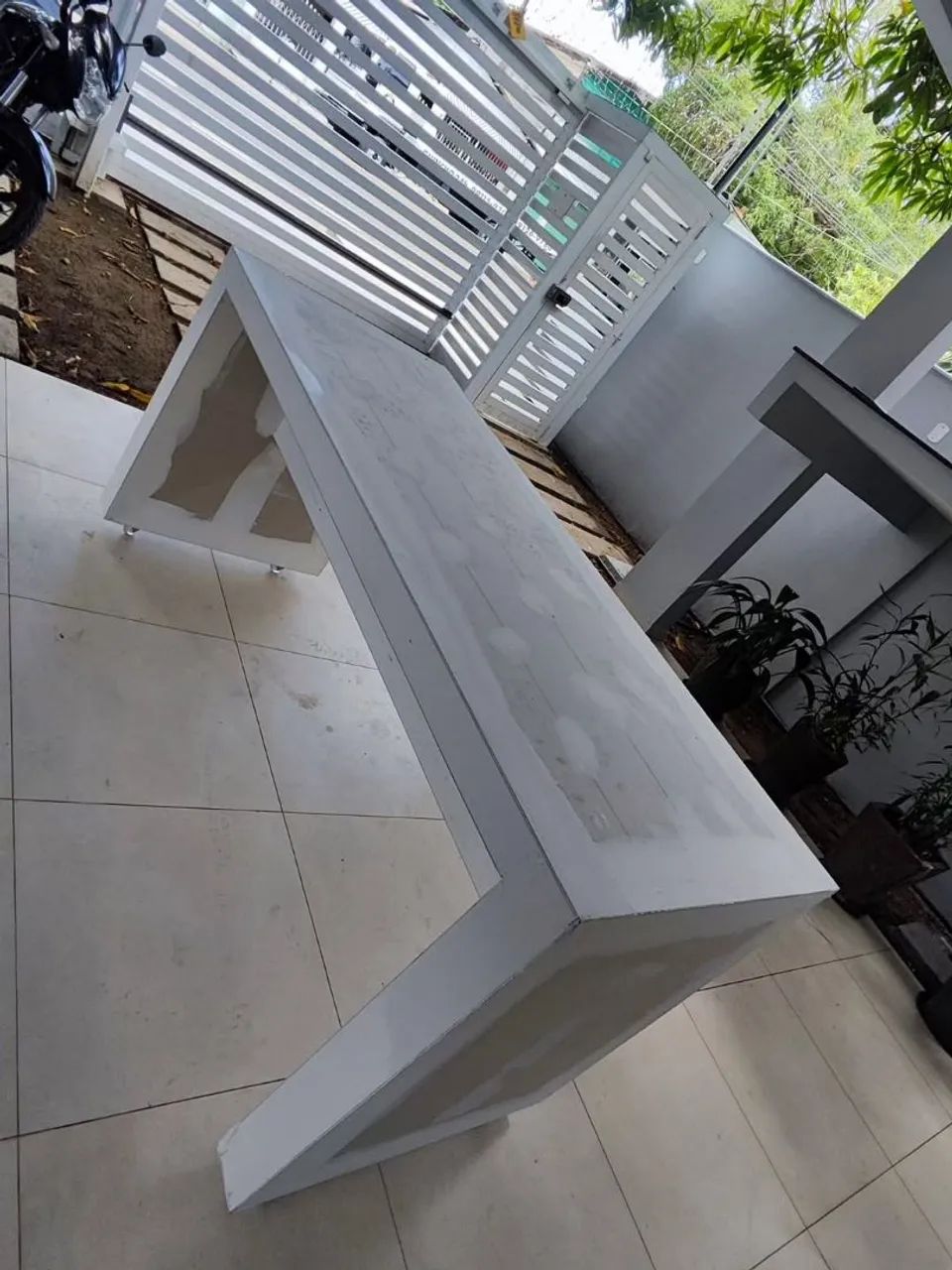 Mesa móvel em drywall - Foto 3