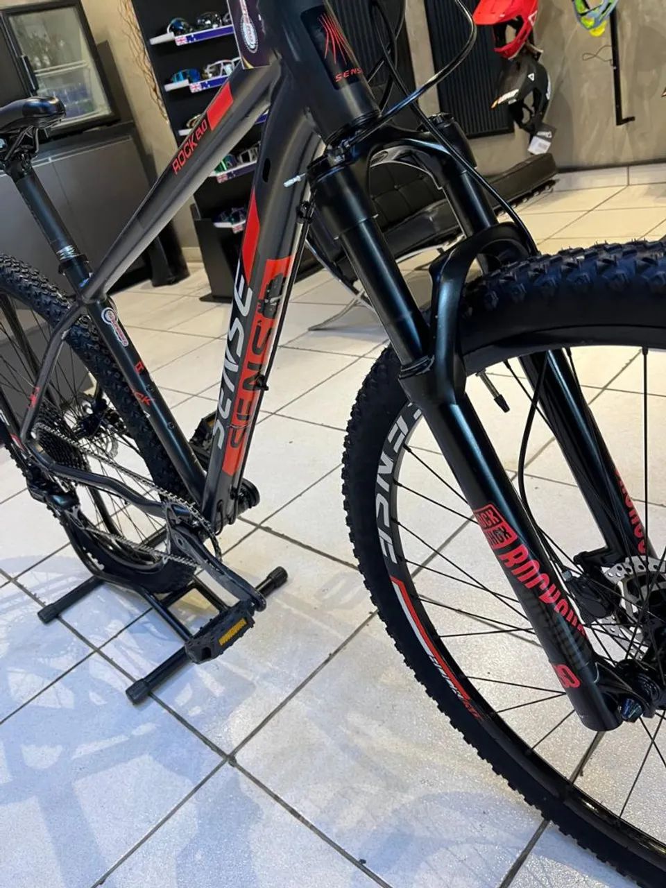 Bicicleta Seminova Sense Rock Evo 2020 ? - Foto 5