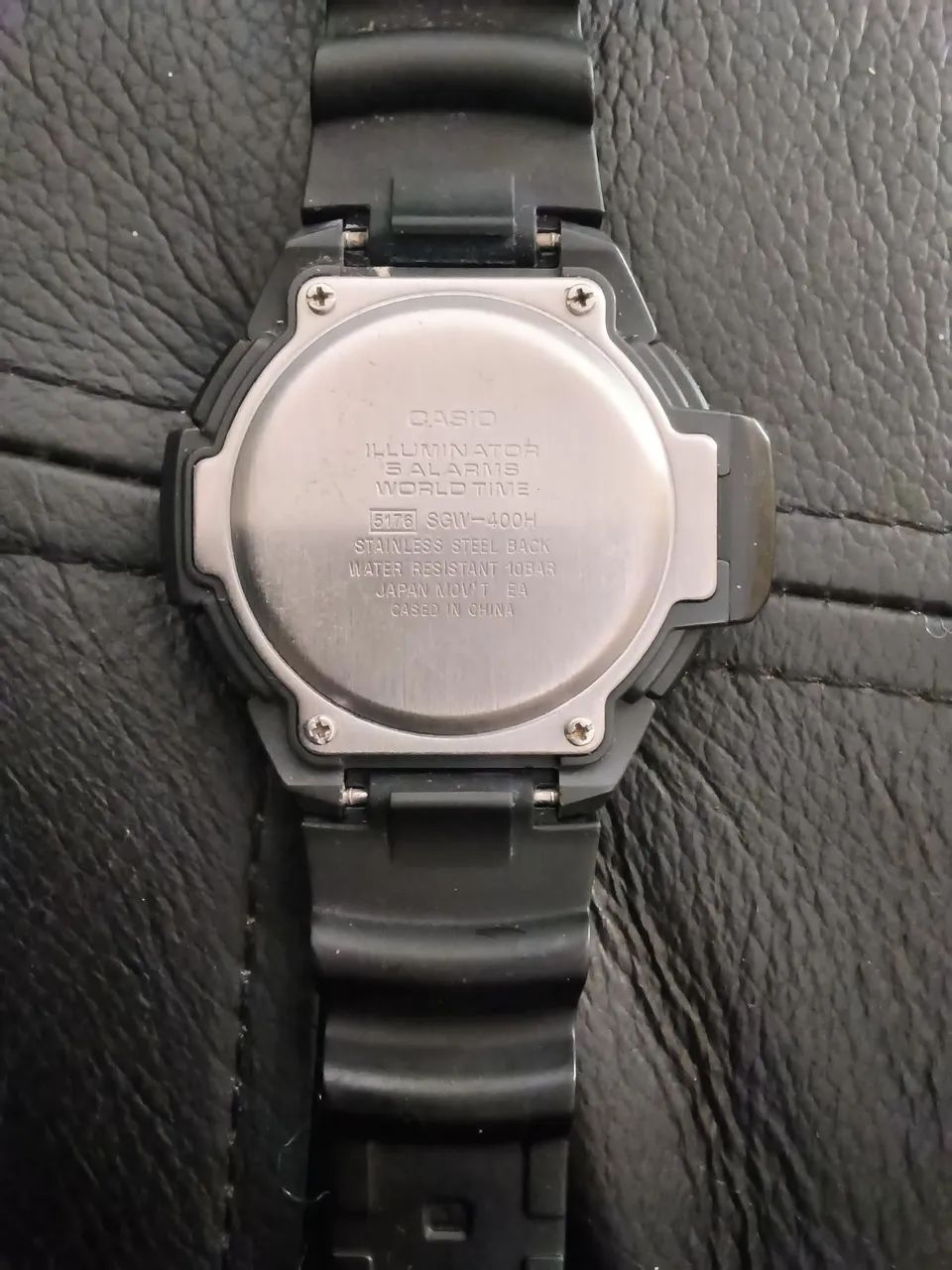 Vendo relógio casio com triplo sensor: altímetro, barômetro e termômetro.  Zerado.  - Foto 5