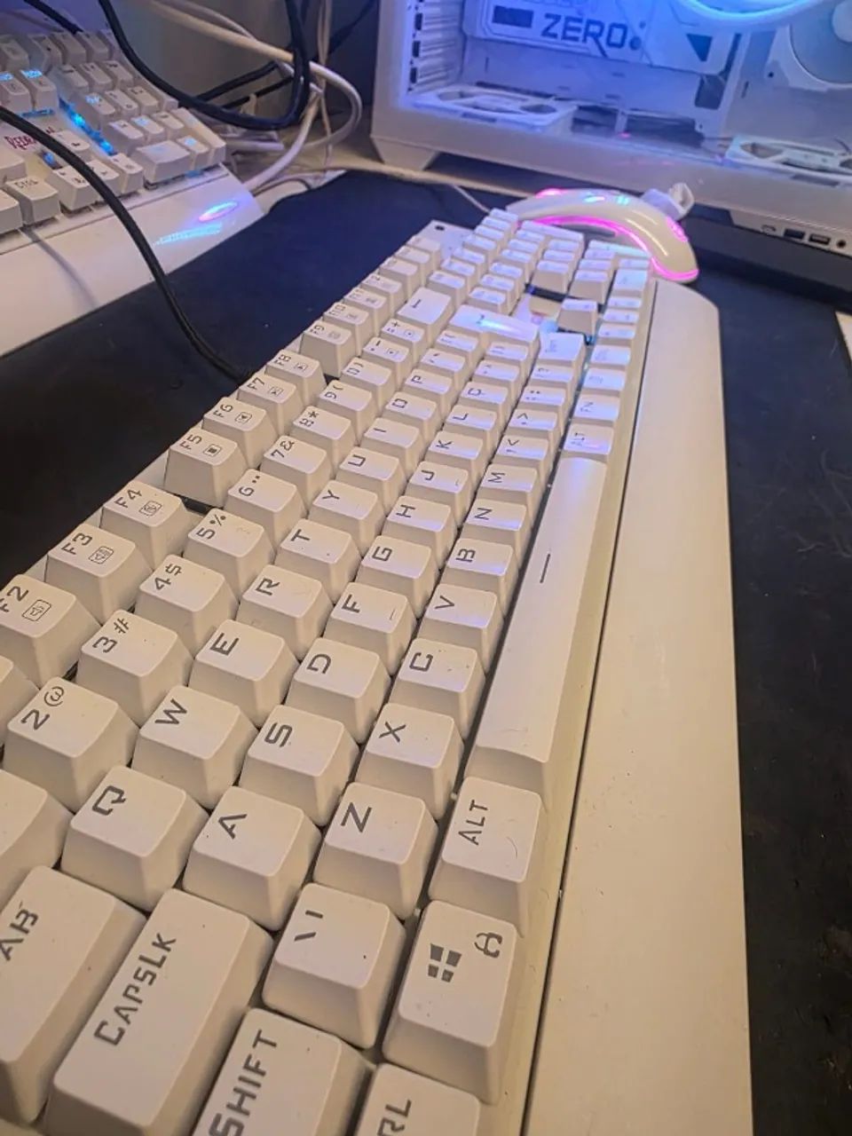 Teclado e Mouse Redragon hedset + Headset Gamer brinde