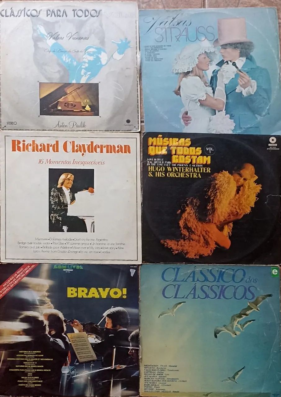 Discos de vinil 6 Lps