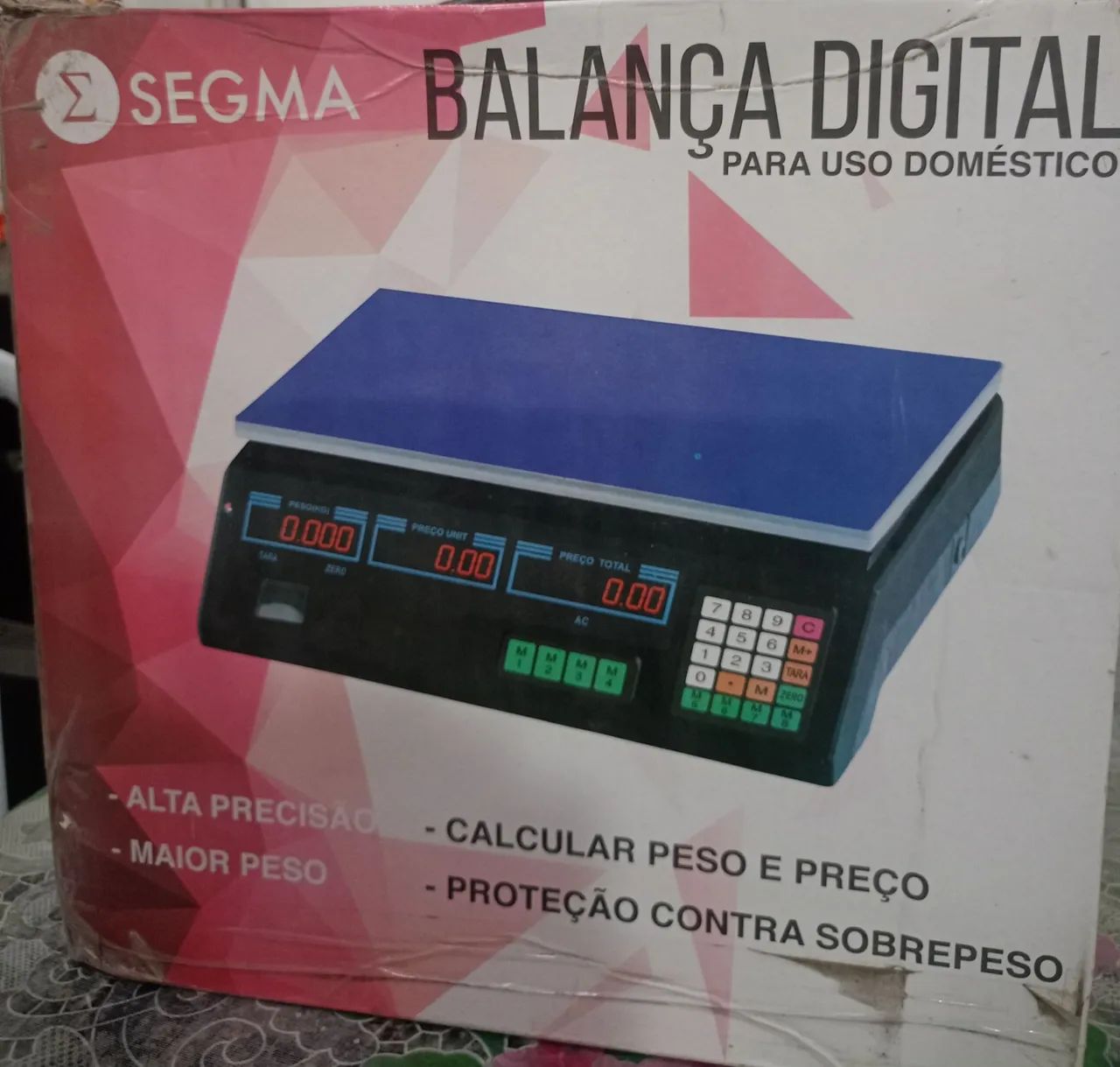 VENDE-SE BALANÇA DIGITAL SEGMA!