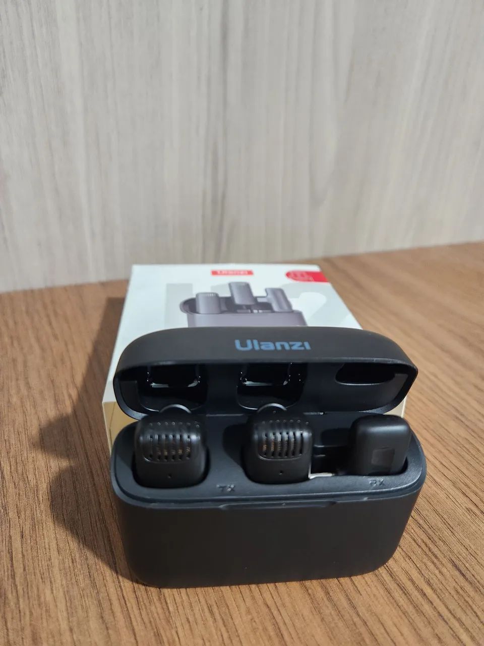 Microfone Sem Fio J12 Ulanzi Android Tipo C - 2 Mics - Foto 2