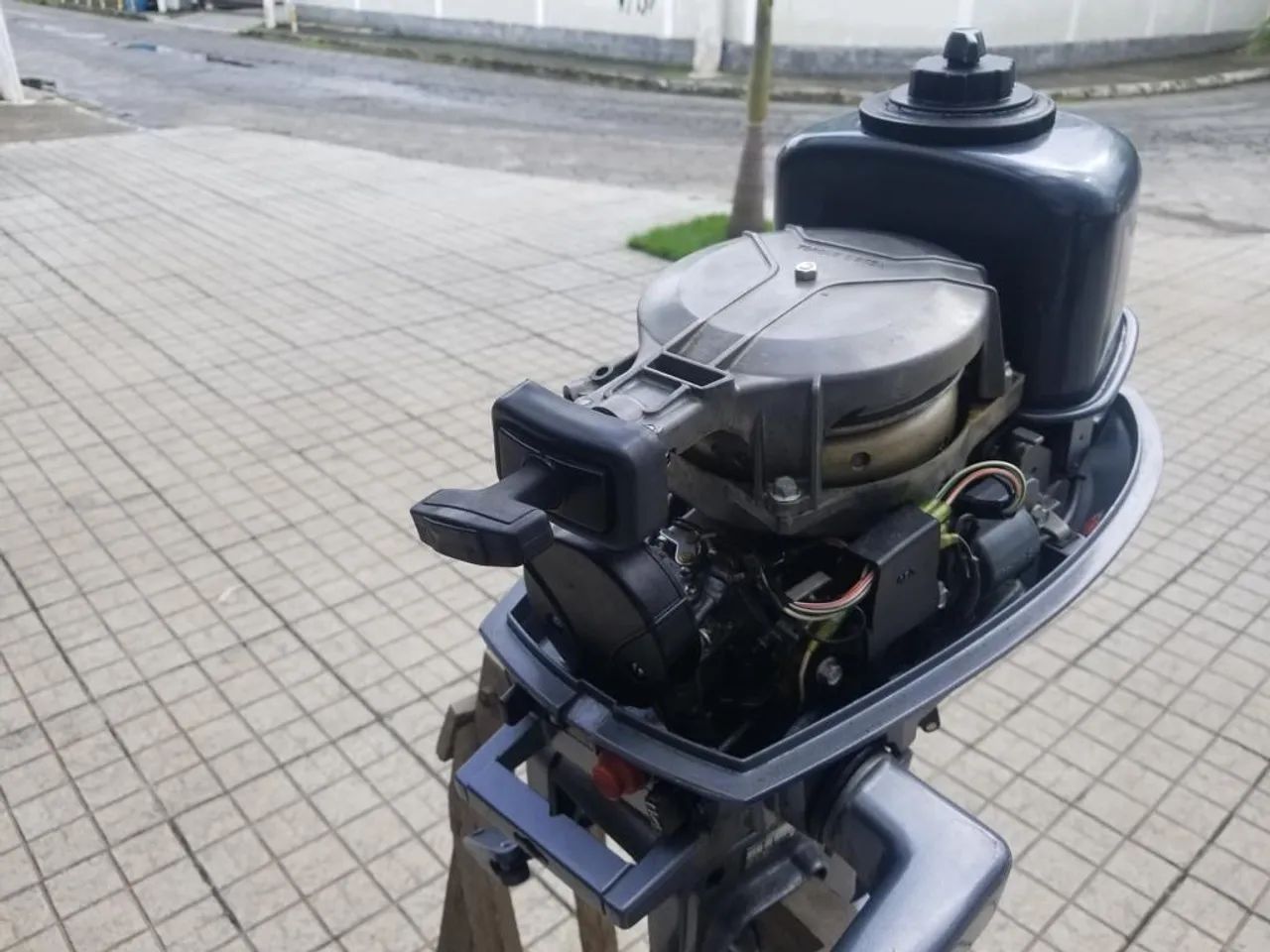 Motor de apoio Yamaha 4hp - Foto 3