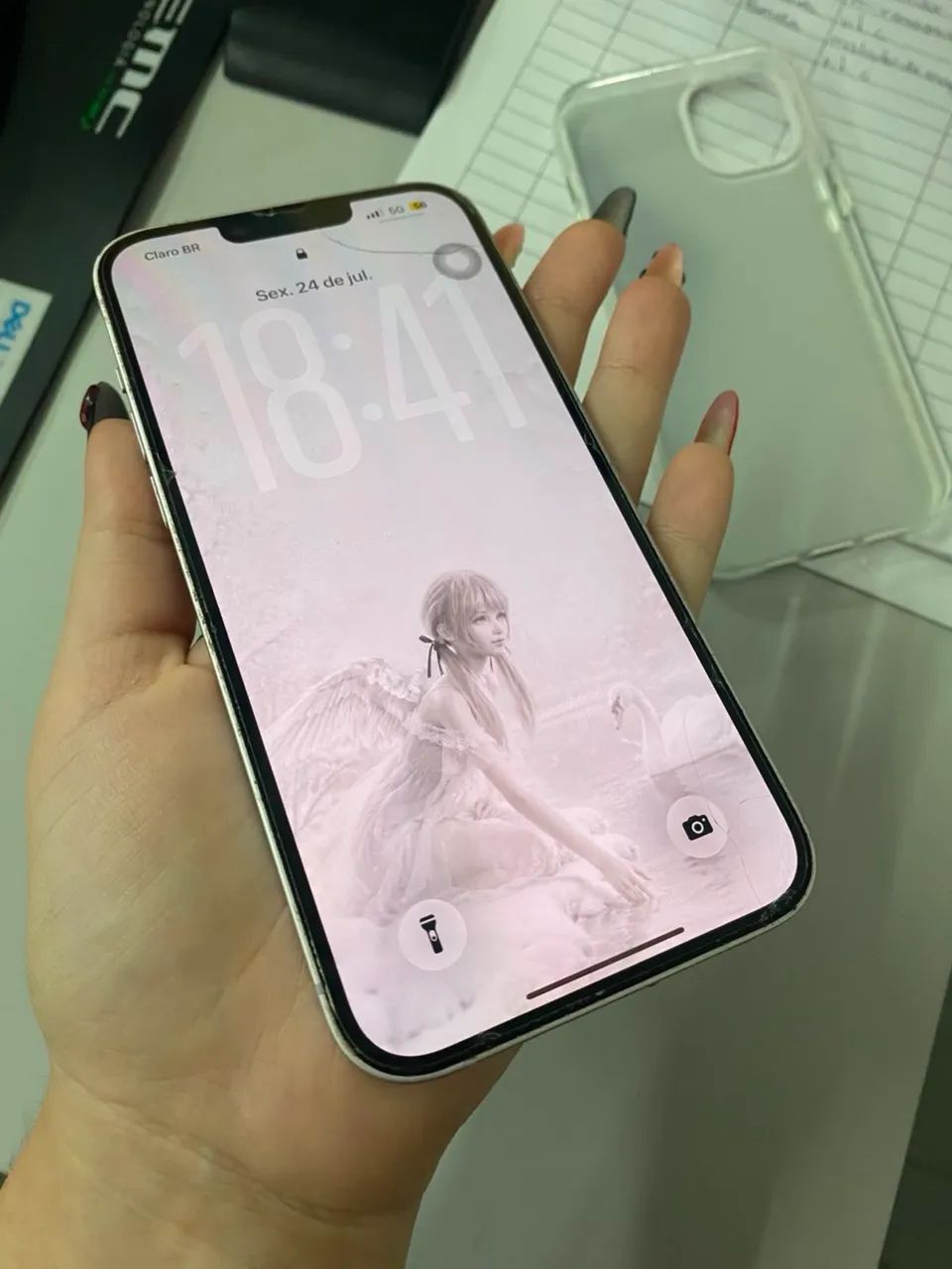 iPhone 14 plus 256gb lilás  - Foto 5