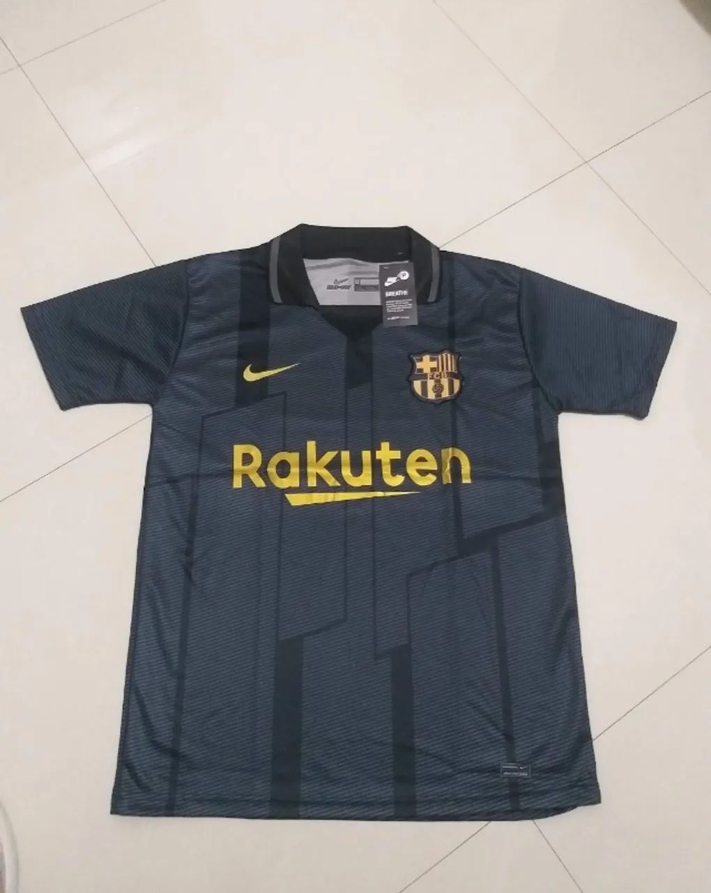 Camiseta Time Barcelona Preta - Foto 2