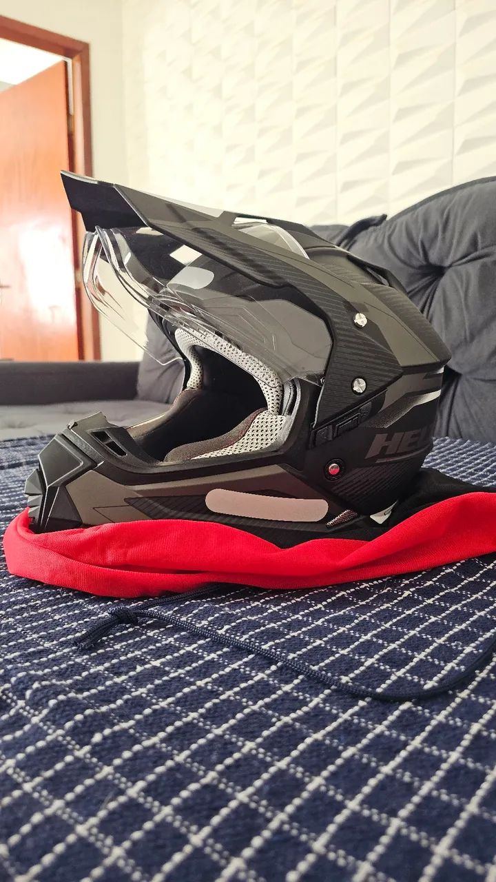 Capacete Helt Cross Vision N°58 - Foto 3