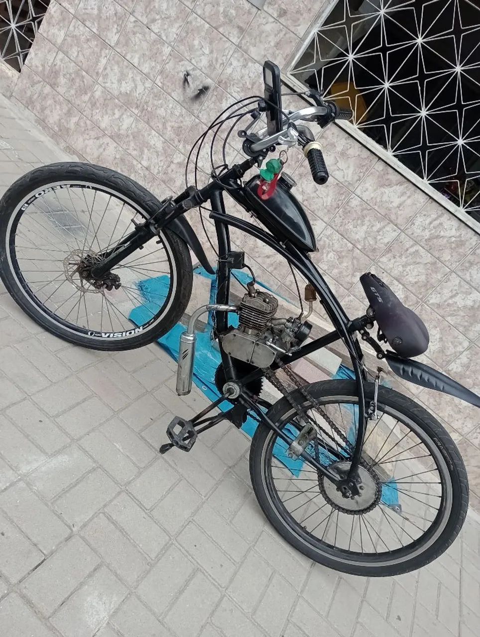Bicicleta motorizada 80cc - Foto 2
