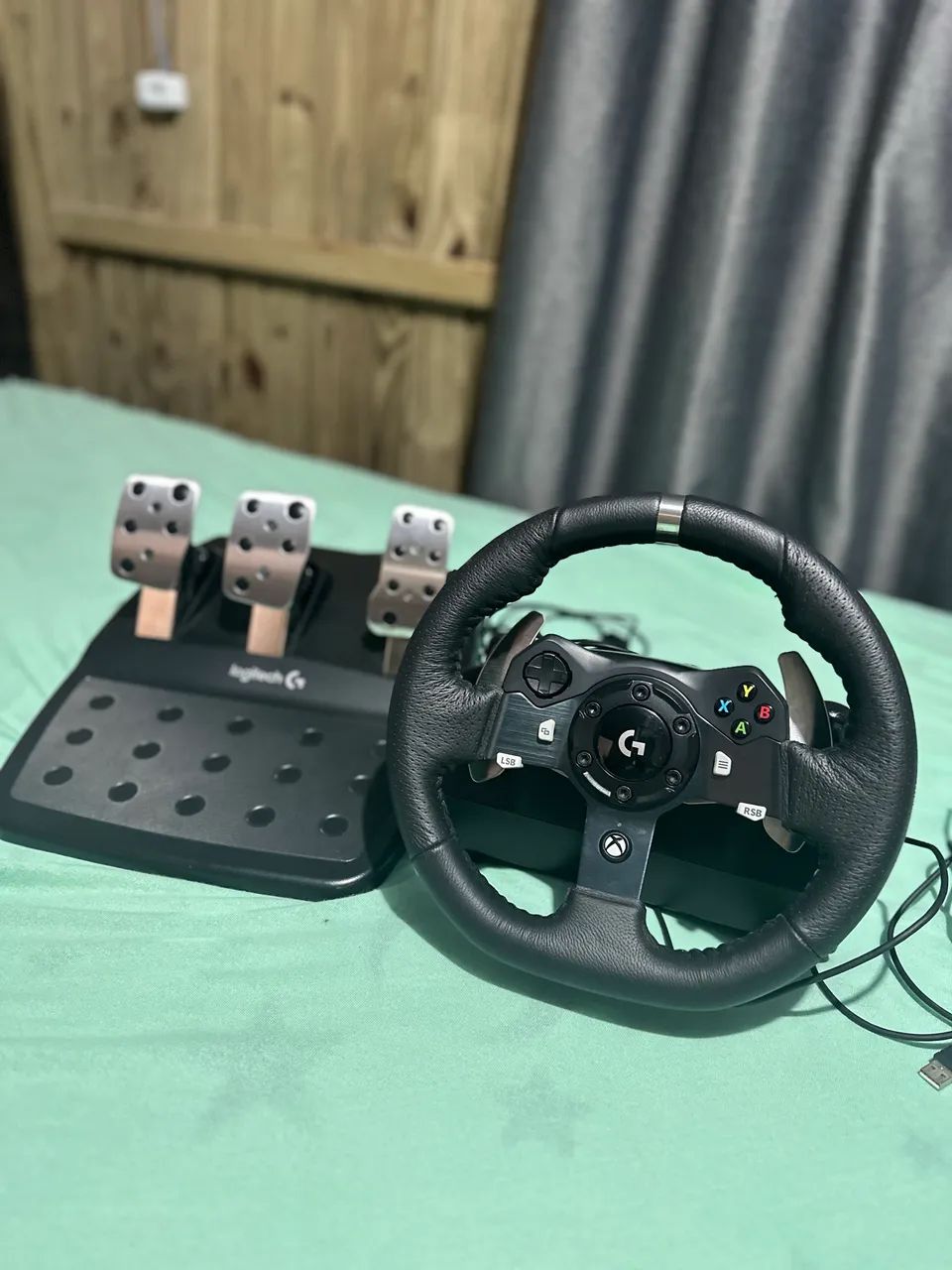 VOLANTE E PEDAL G920 - Foto 3
