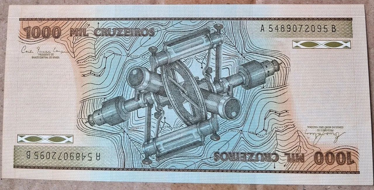 CÉDULA DE MIL CRUZEIROS  - Foto 2