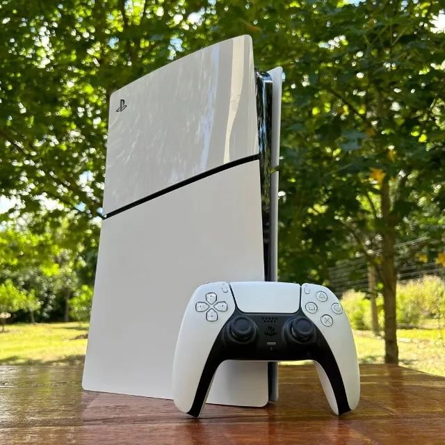 Console PS5 Slim 1TB SSD Digital Impecável com Caixa e Garantia - Foto 4