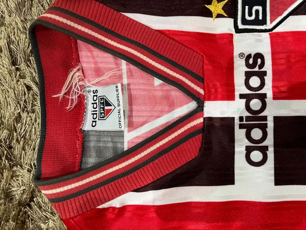 Camisa são Paulo SPFC TAM 1996 - Foto 3