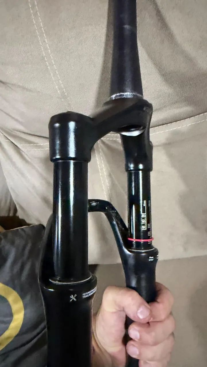 suspensão rock shox reba 100 mm, estado de nova . - Foto 4
