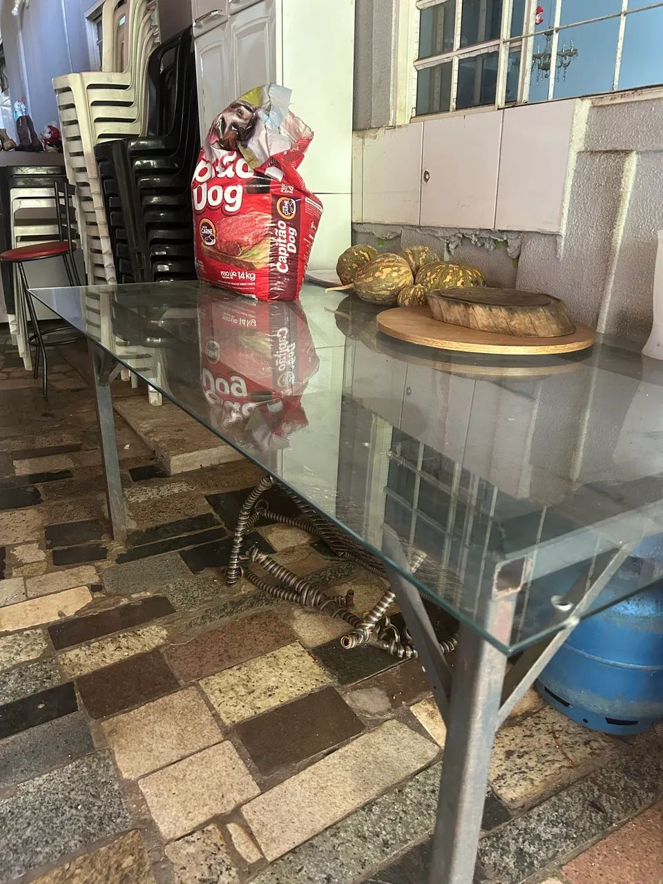 Mesa de Vidro de 1,77 - Foto 2