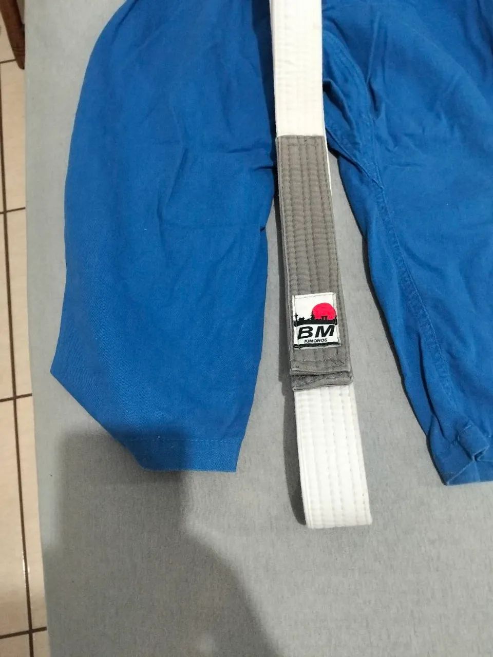 Kimono azul judô  - Foto 2