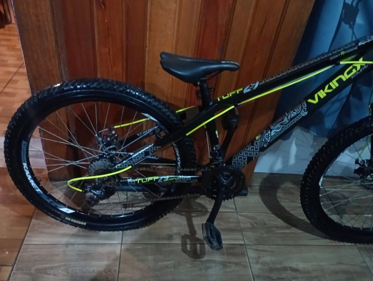 Bicicleta aro 26 viking seminova top - Foto 2