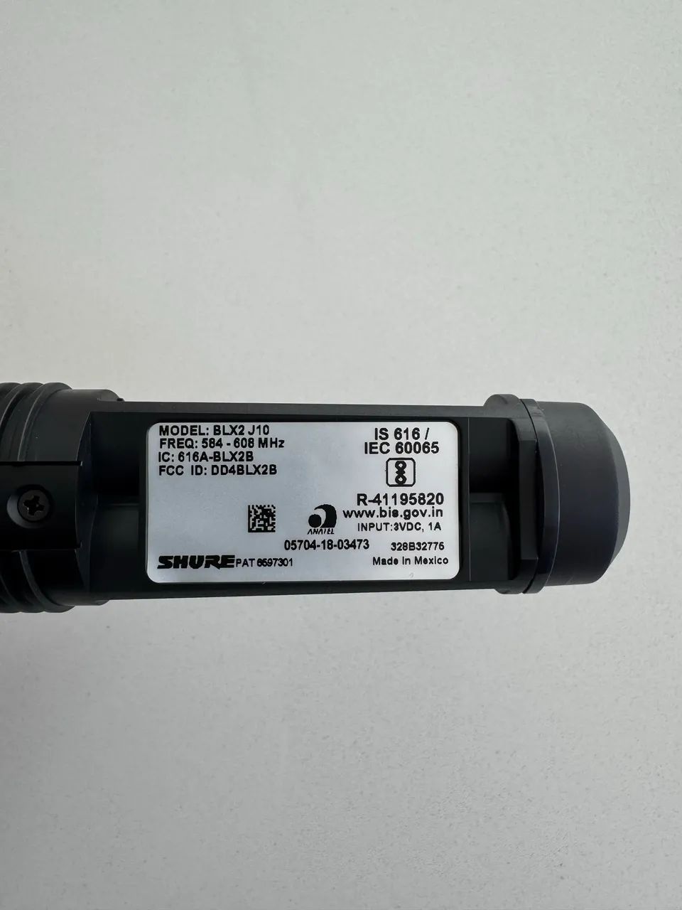 Microfone sem fio Shure BLX24 SM58 - Foto 5