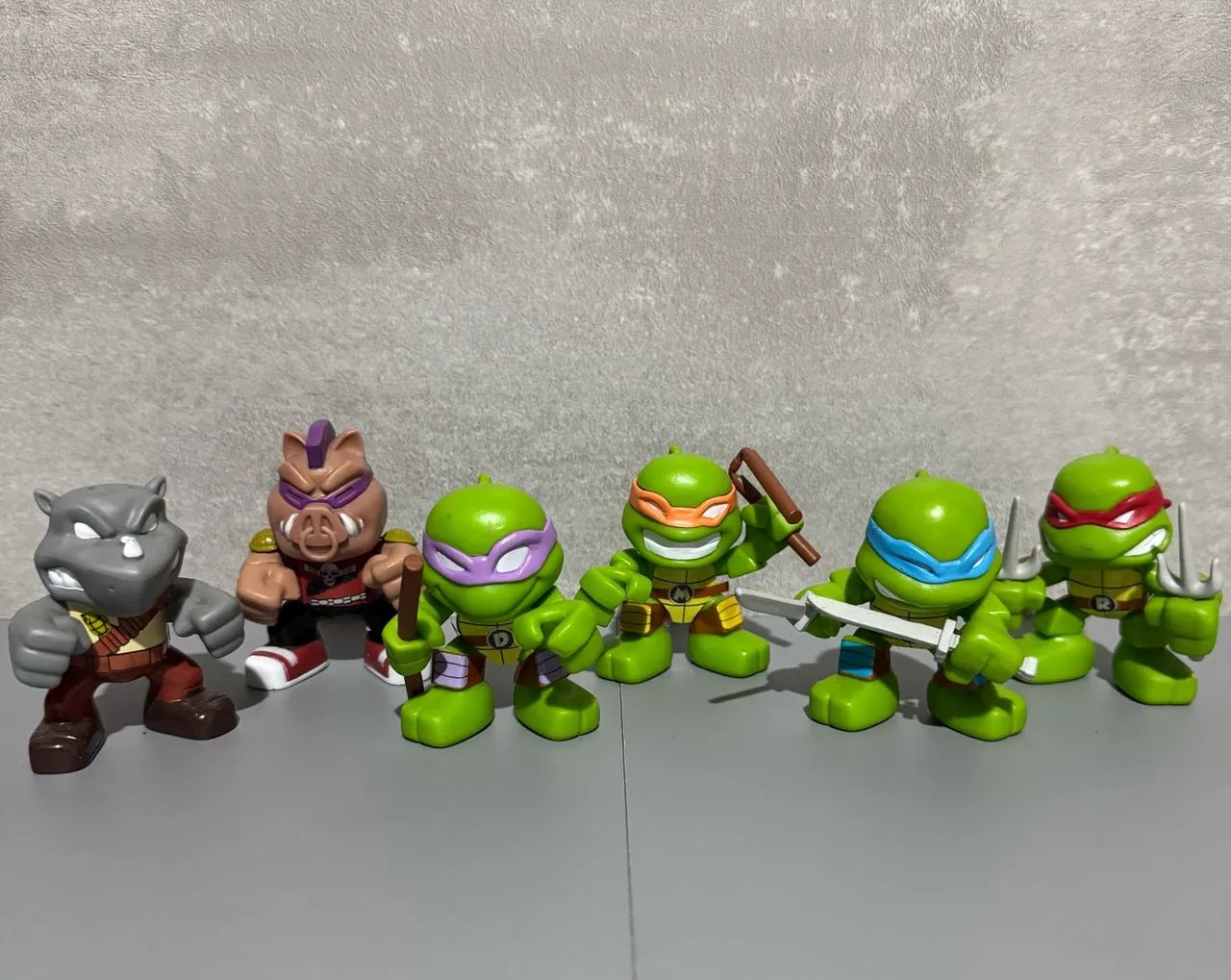 Tartarugas ninja bobs 6 bonecos