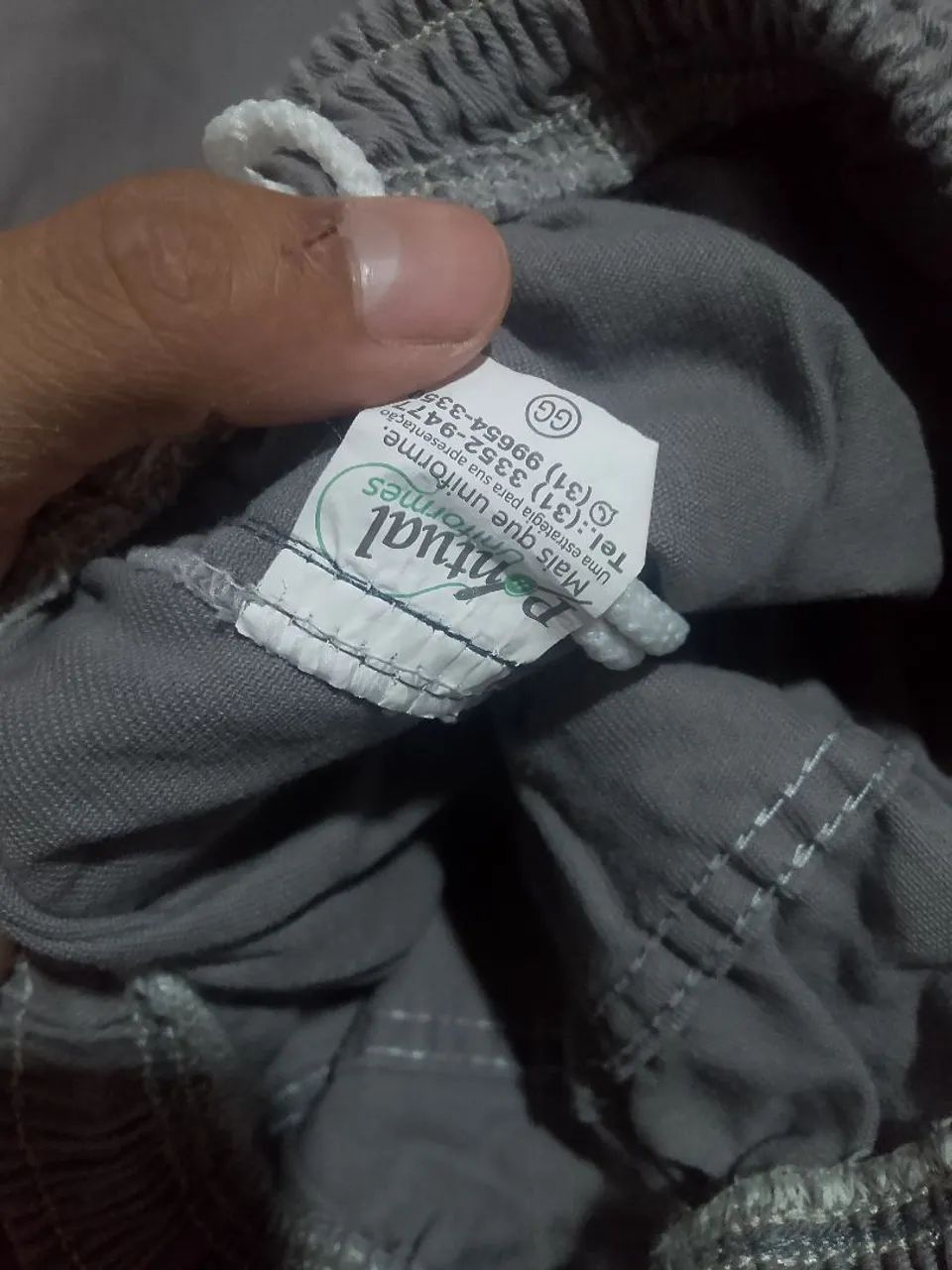 BOTA BICO DE FERRO E CALÇAS DE UNIFORME  - Foto 4