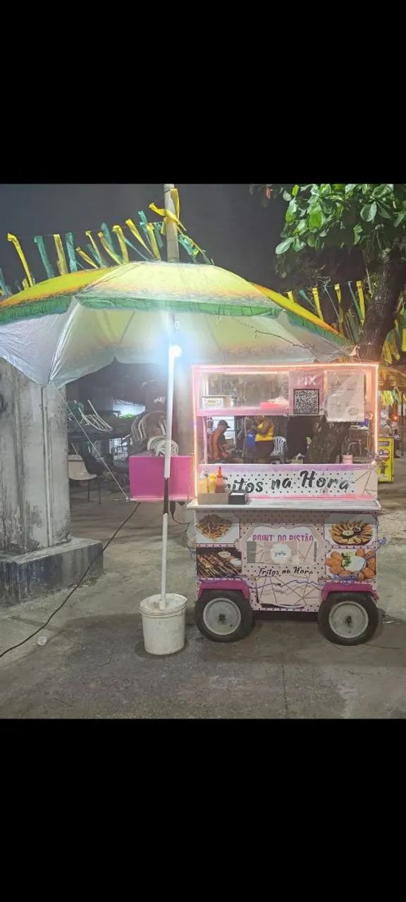 Vendo esse carrinho de lanche 