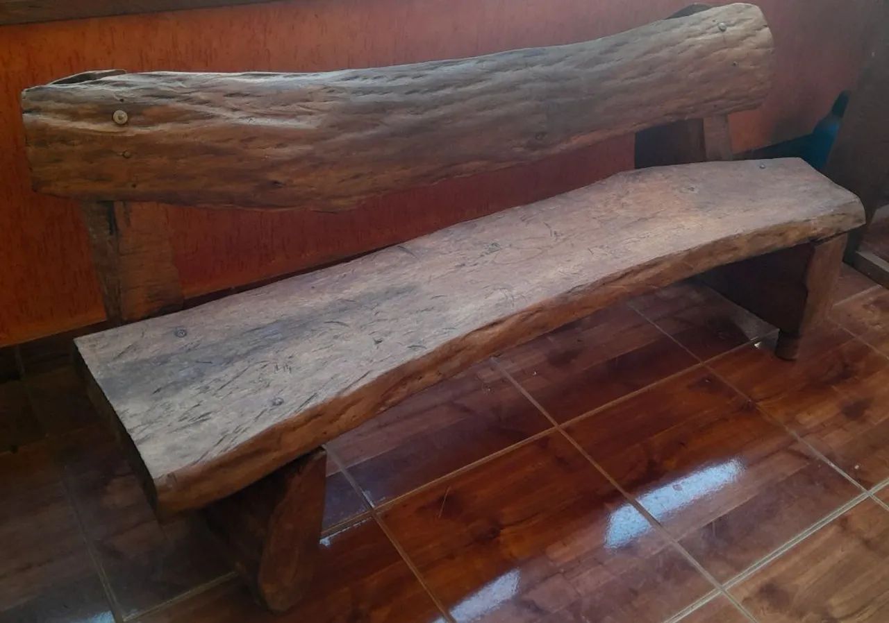 Banco Rústico de Madeira Entrego em Jundiaí - Foto 4
