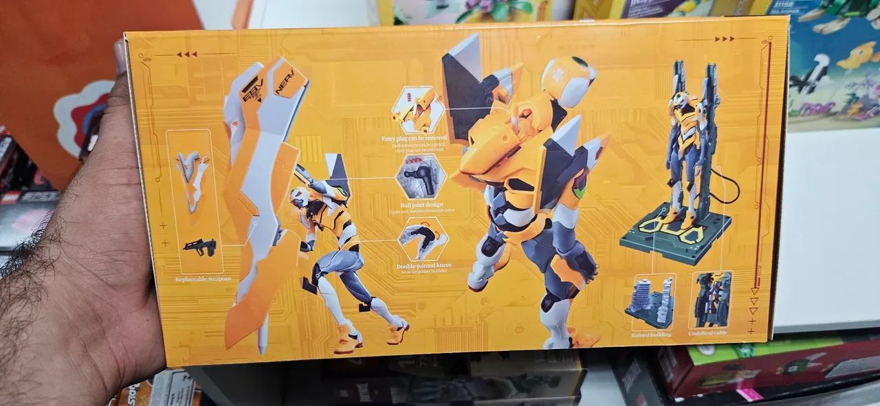 Action Figure Evangelion da Blokees Proto Type-00 - Foto 3