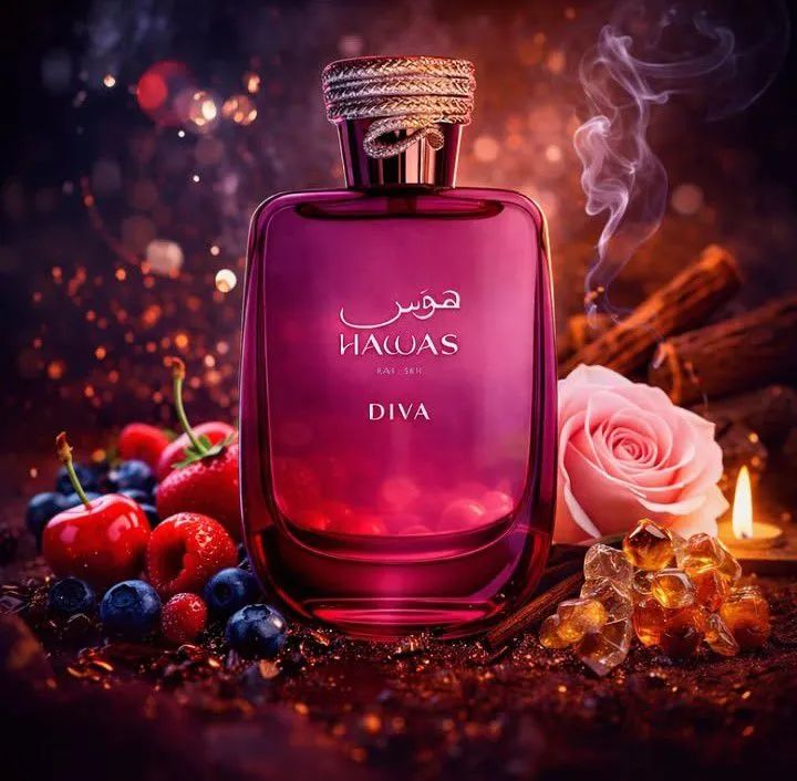 PERFUME HAWAS DIVA RASASI 100% ORIGINAL  - Foto 5
