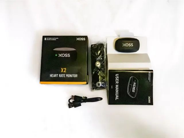 Cinta Cardíaca XOSS X2 Nova, Sem Uso, ANT+ Bluetooth