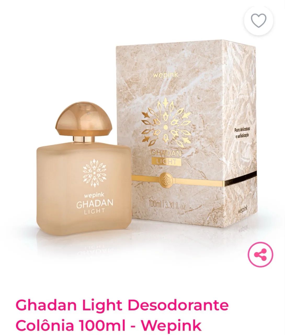 Wepink Gadhan Ligth Vendo ou Troco