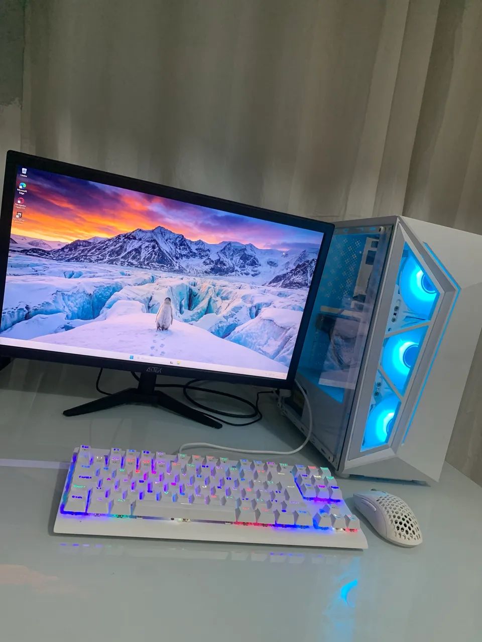 PC GAMER COMPLETO RYZEN 5 + RTX 3060 | RODA TUDO - Foto 2