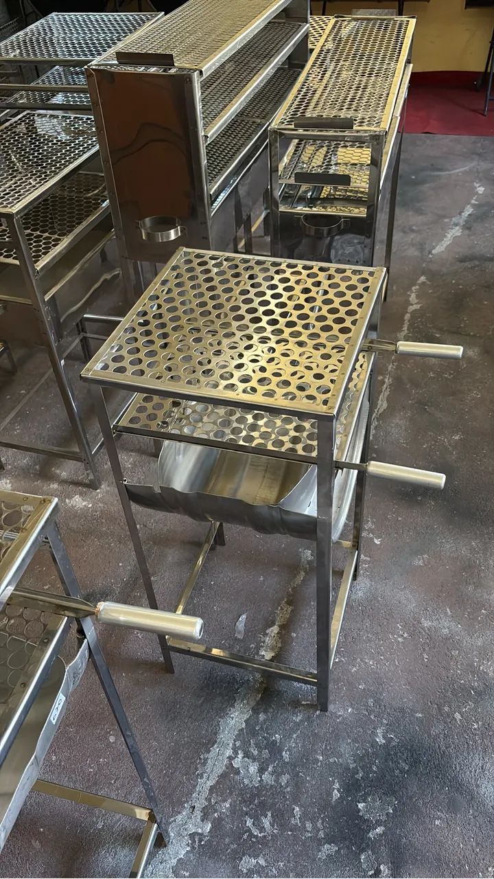 Churrasqueira de barril de chopp 