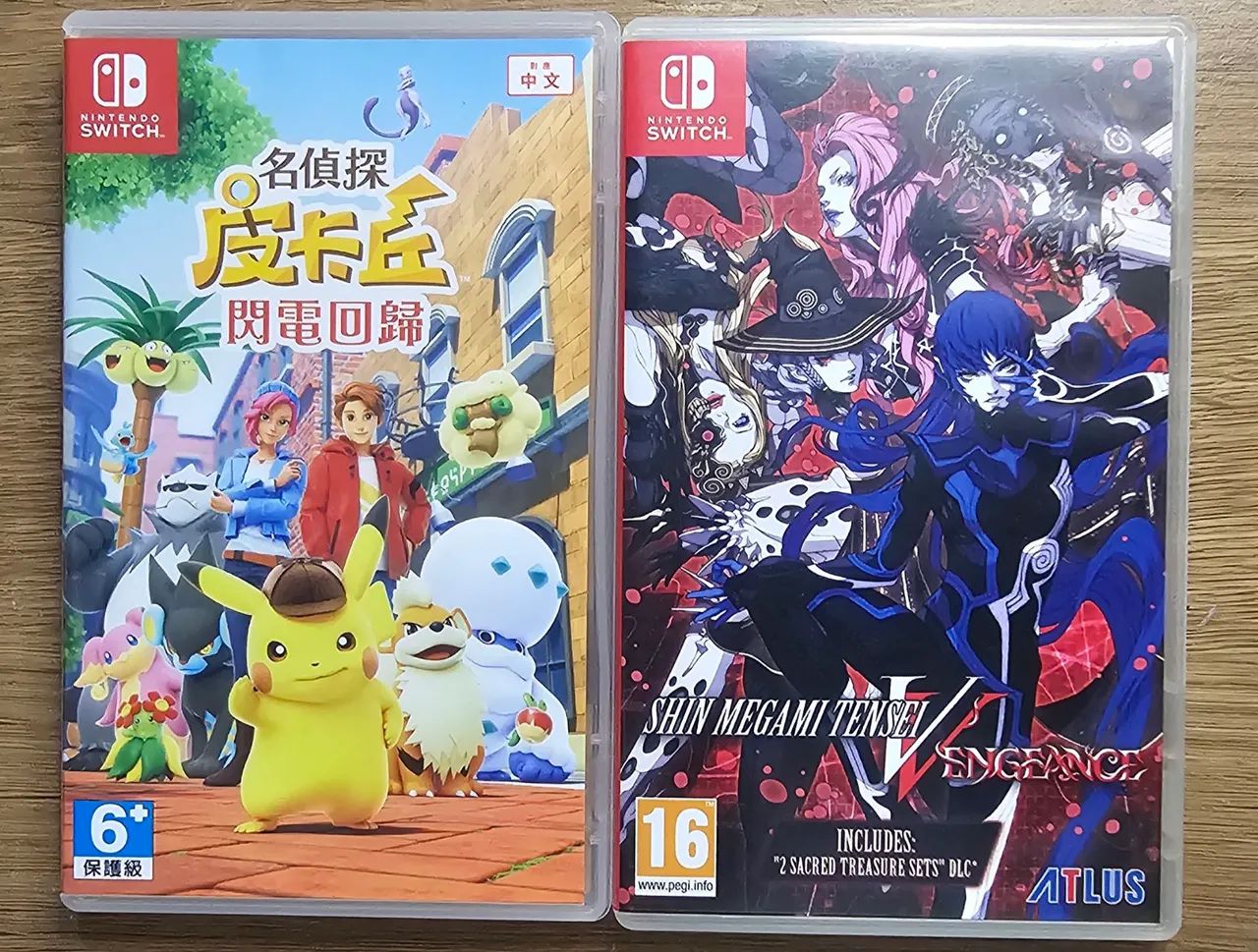 Combo 2 (dois) Jogos Shin Megami Tensei V Vengeance + Detetive Pikachu Nintendo Switch - Foto 2