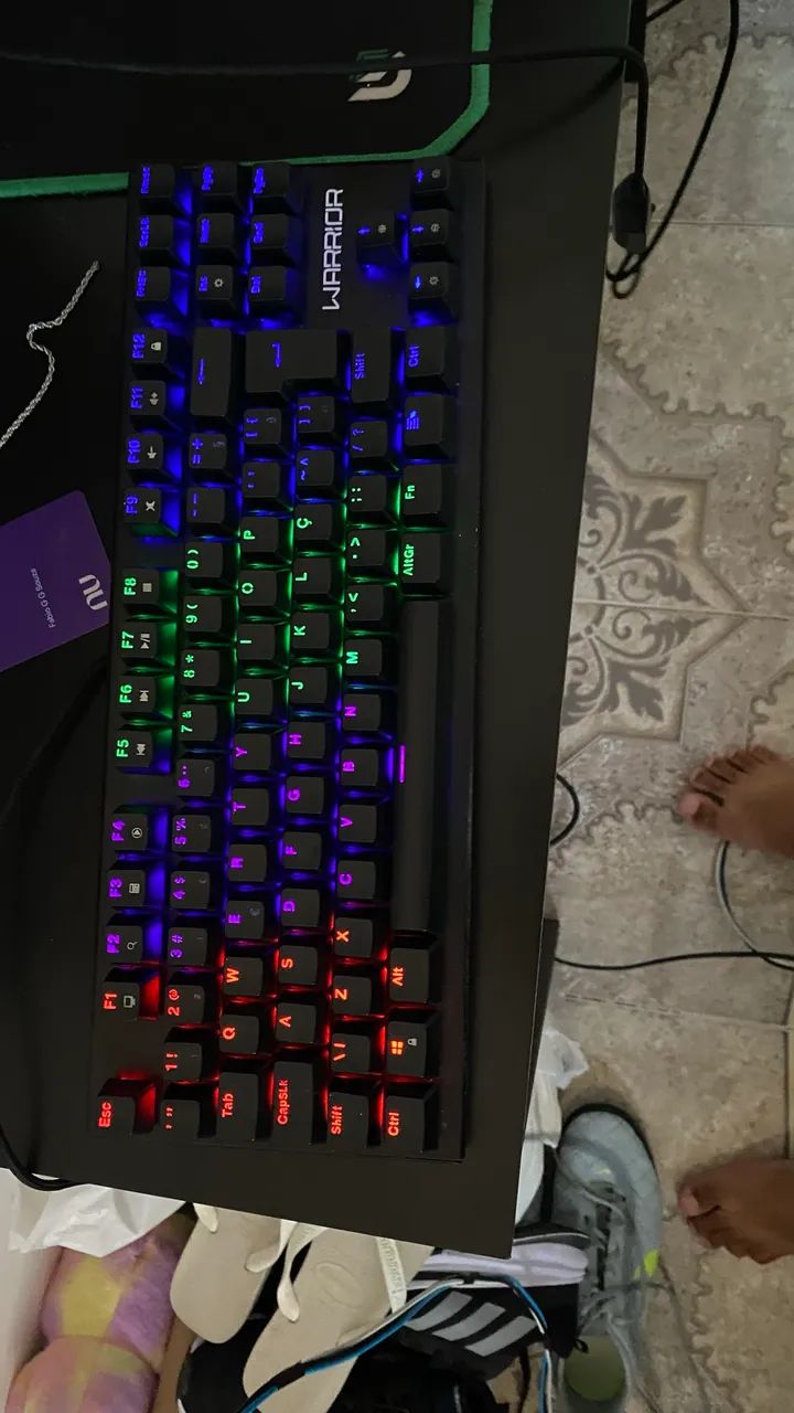 Teclado Mecânico Warrior Tero - TC237 - Foto 4