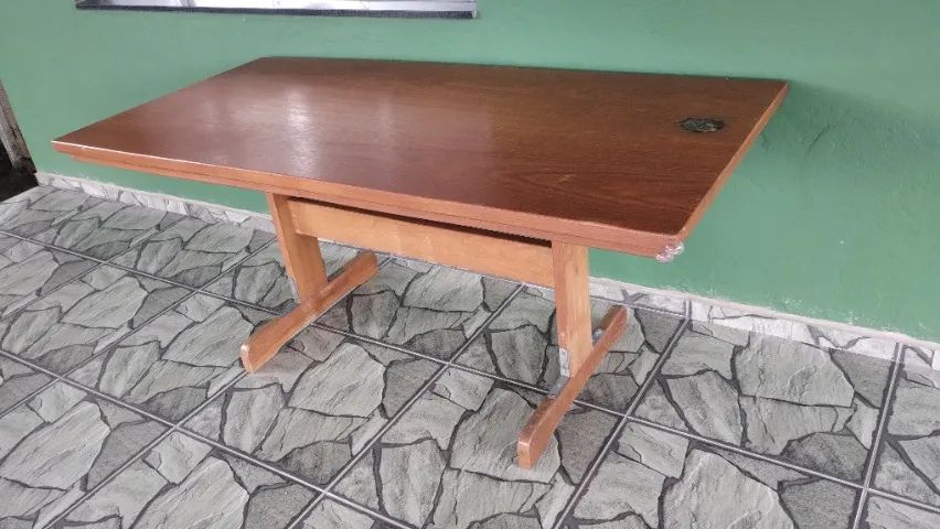 Mesa de Madeira 2 metros  - Foto 3