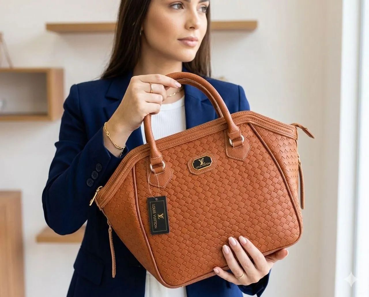Bolsa Estilo LV Corsa - Elegante, Moderna e Premium - Foto 5