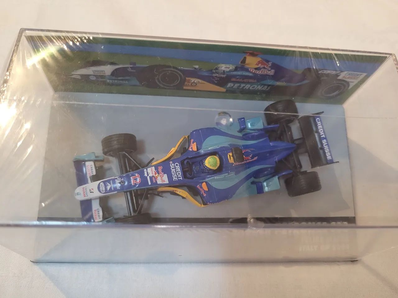 Miniatura de fórmula 1 Sauber Petronas C23