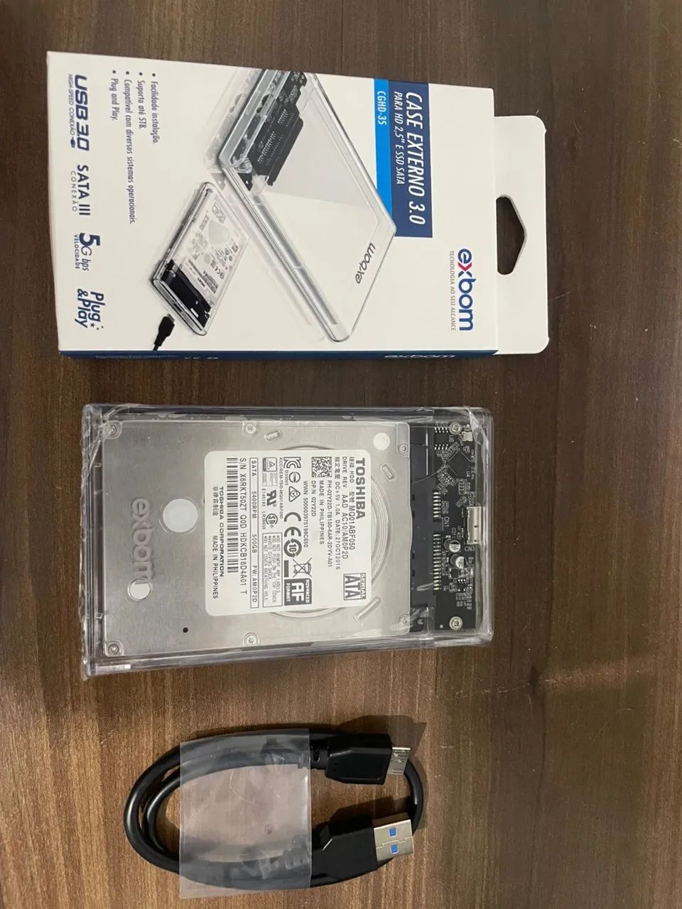 HD EXTERNO 320GB COM CASE  - Foto 2