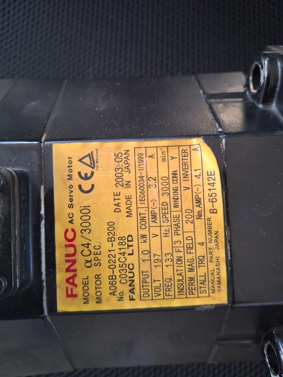 Drive motor e cabo Fanuc  - Foto 3