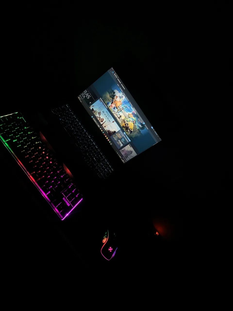 Setup notebook gamer 