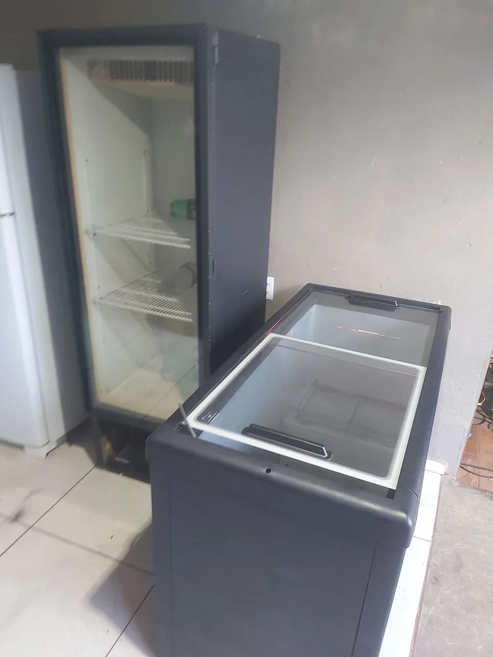 Freezer horizontal tampas de vidro (Anápolis)