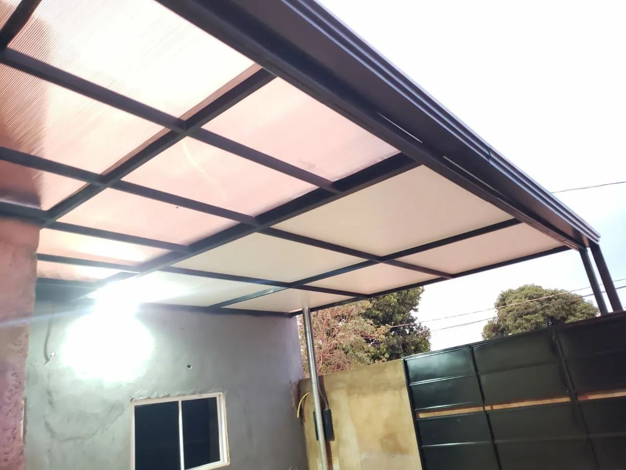 Coberturas - toldos - garagens