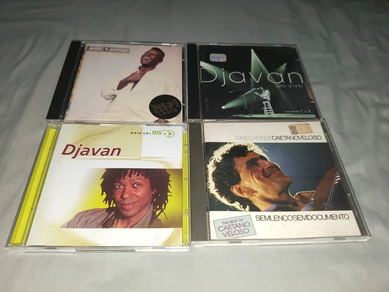 Coleção de Cds Caetano Veloso/Djavan/