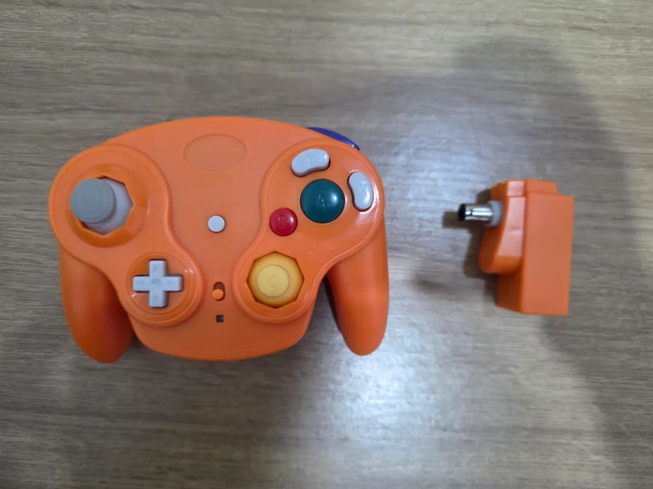 Controle GameCube Sem Fio Laranja