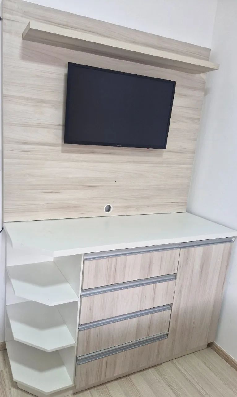 Cômoda com Painel para TV - Foto 2