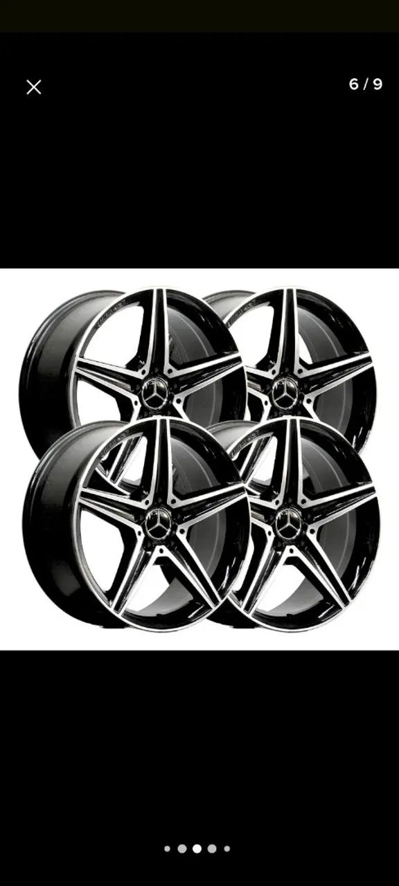 VENDA RODA ARO 20 5 FUROS 5X112 MERCEDES AMG  - Foto 2